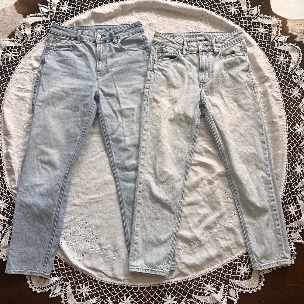 American Eagle mom Jean bundle!